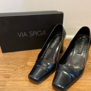 Via Spiga Lauder Pump, Navy